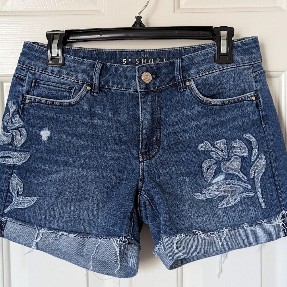 White House Black Market Denim Shorts